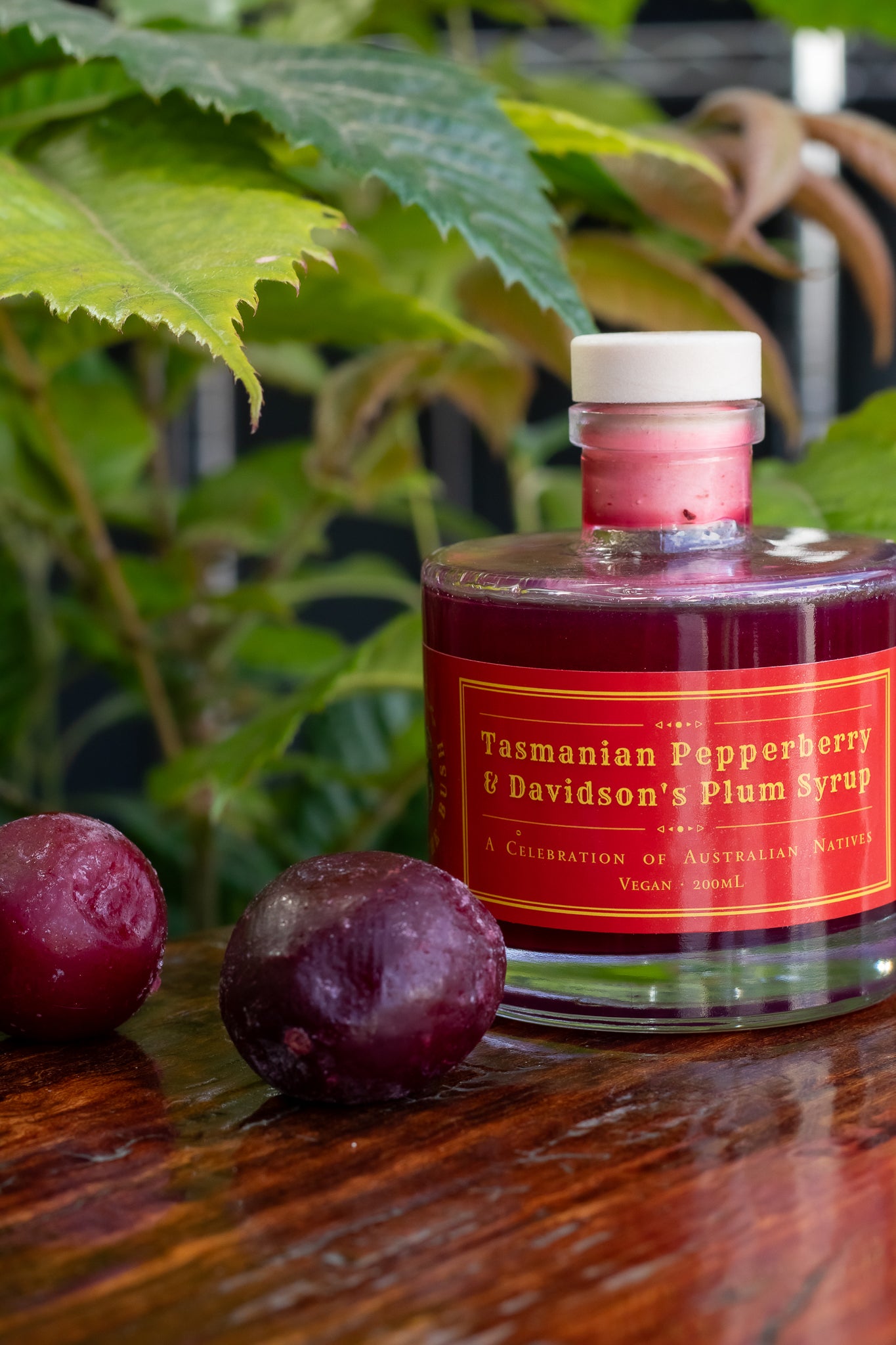 Davidson's Plum & Tasmanian Mountain Pepperberry Syrup 