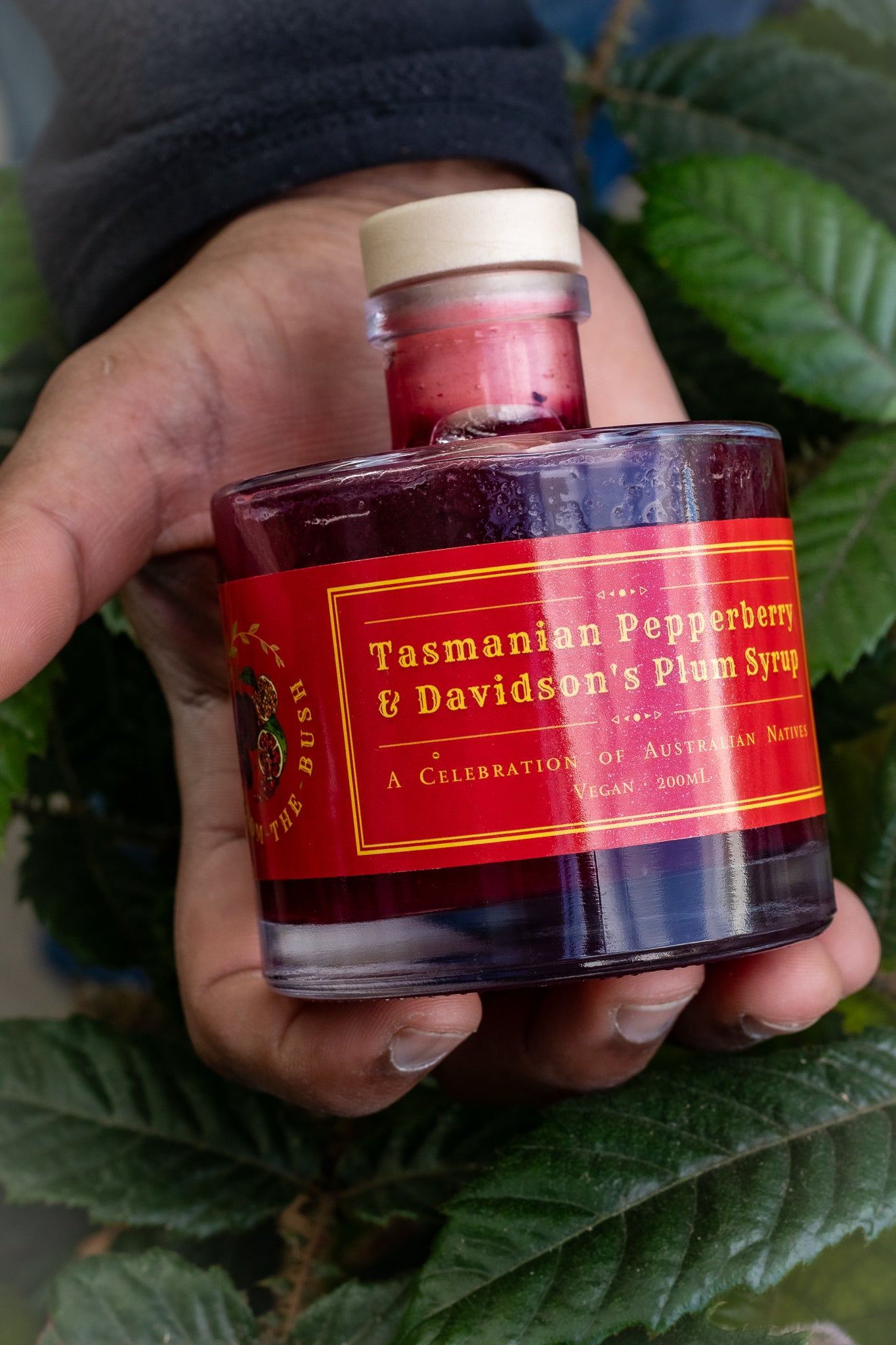 Davidson's Plum & Tasmanian Mountain Pepperberry Syrup 