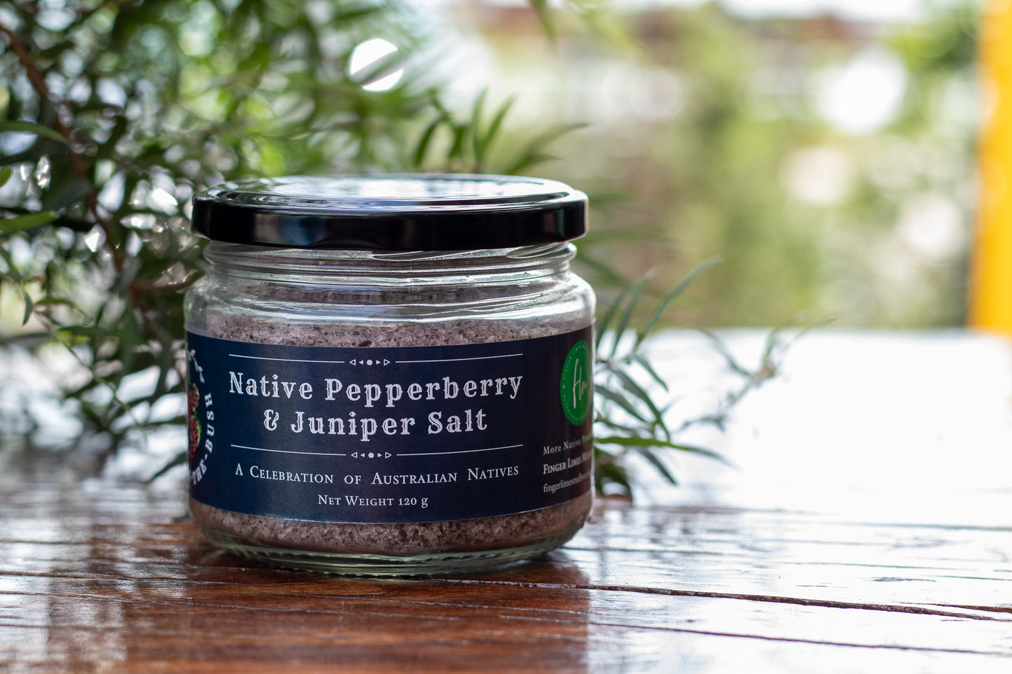 Native Pepperberry & Juniper Salt