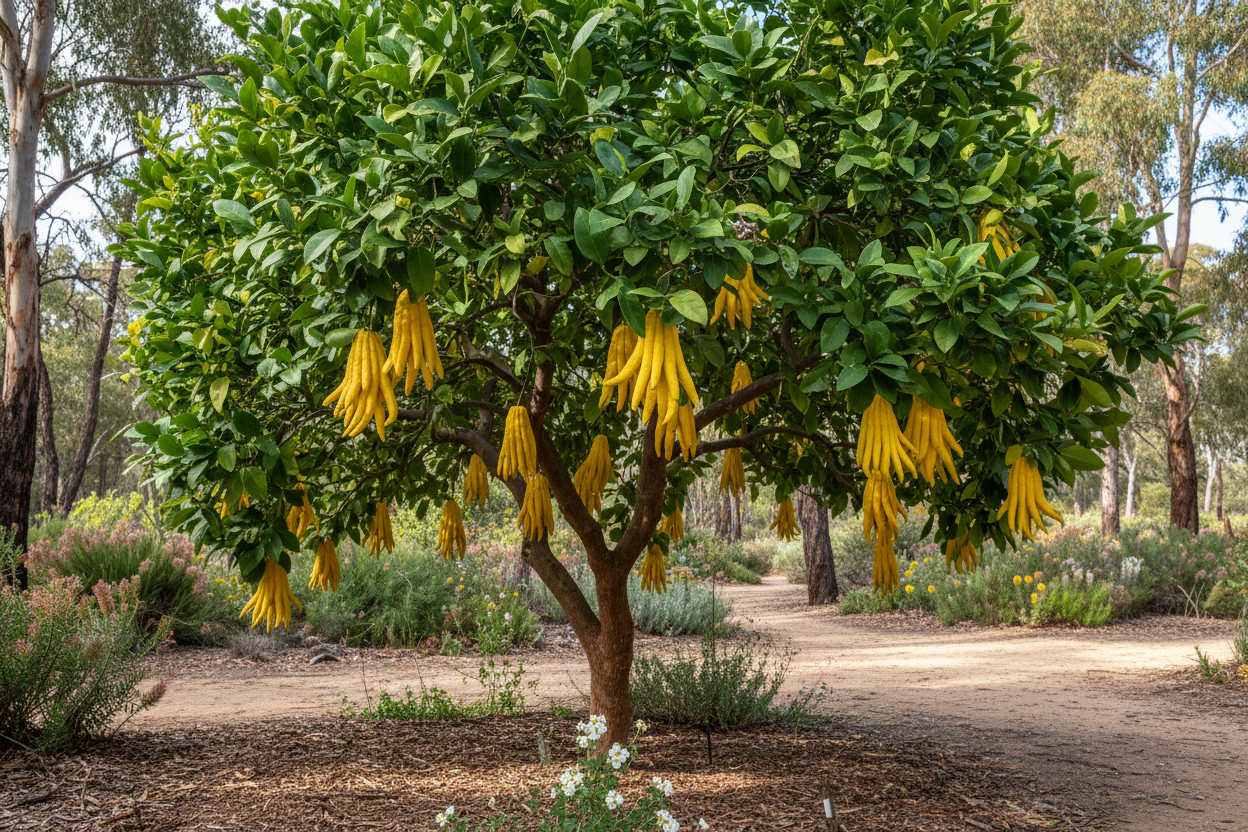 Buddha Hand Lemon Tree