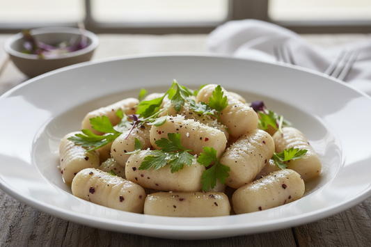 Ricotta and Pepper Berry Gnocchi (Smooth)