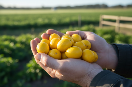 Sunrise Limes in hands
